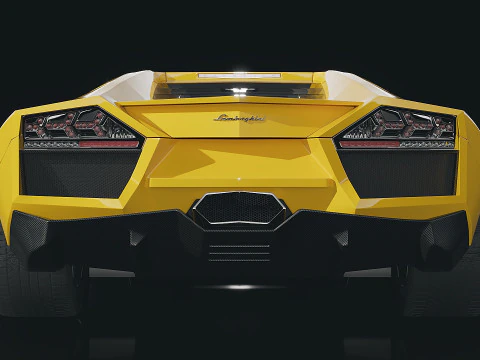 Sportscar Reventon 2009 3D Model