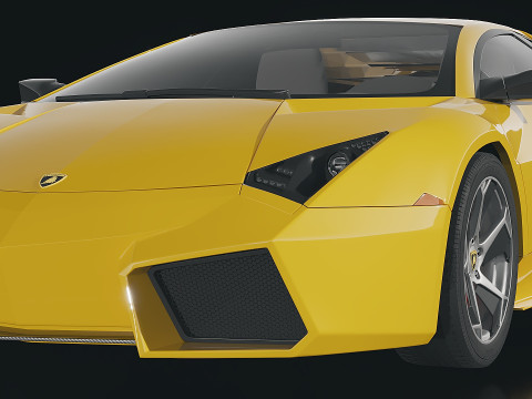 Sportscar Reventon 2009 3D Модель