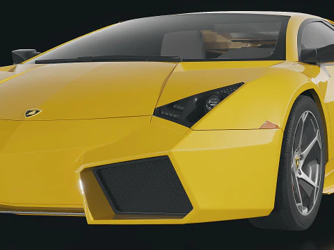 Sportscar Reventon 2009 3D Model