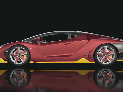 Sportscar Centenario LP 770-4 2017 3Dモデル