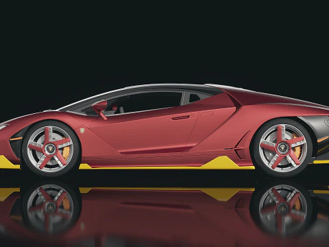 Auto sportiva Centenario LP 770-4 2017 Modello 3D