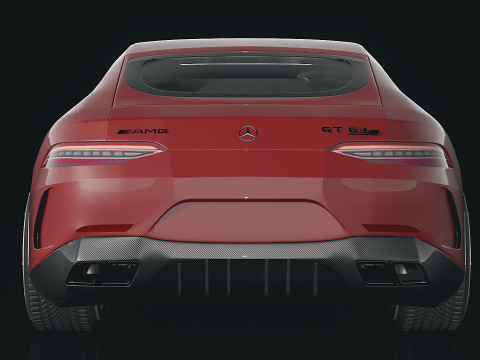 Mercedes Benz Amg Gt 63 2019 Model 3D