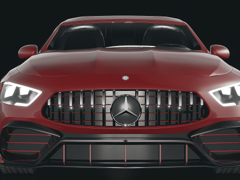 Mercedes Benz Amg Gt 63 2019 Model 3D