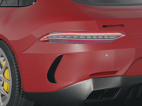 Mercedes Benz Amg Gt 63 2019 Model 3D