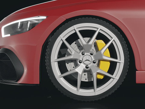 Mercedes Benz Amg Gt 63 2019 Model 3D