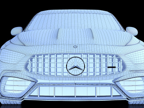 Mercedes Benz Amg Gt 63 2019 Model 3D