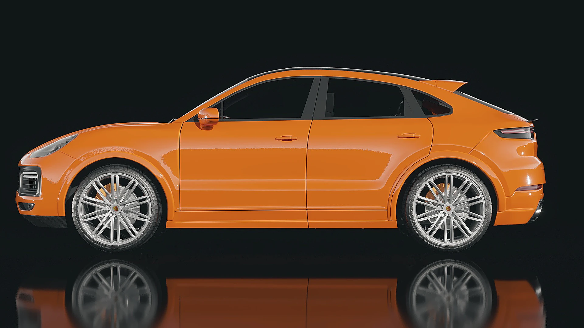 Porsche Cayenne 2022 3D Model .c4d .max .obj .3ds .fbx .stl .blend 