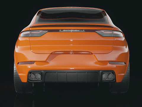 Porsche Cayenne 2022 3D Model