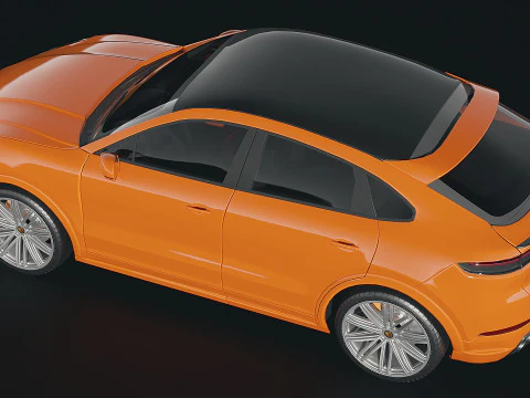 Porsche Cayenne 2022 3D Model
