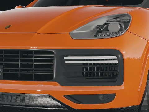 Porsche Cayenne 2022 3D Model