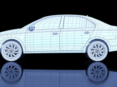 Skoda Rapid 2021 3D Model