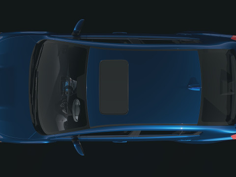 Subaru Impreza WRX STI 2015 3D 모델
