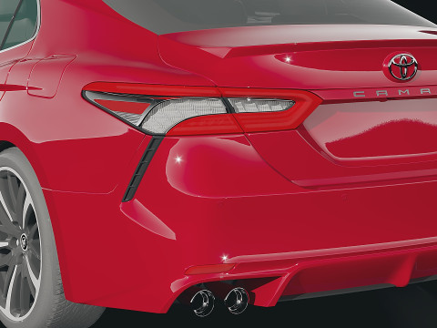 Toyota Camry 2018 Modello 3D