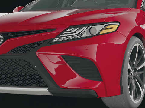 Toyota Camry 2018 Modello 3D