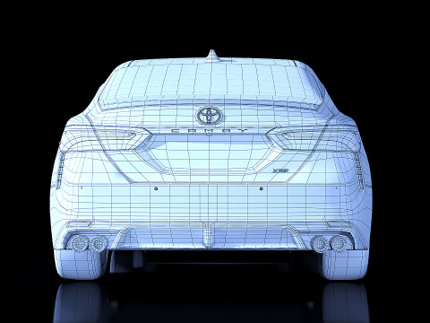 Toyota Camry 2018 Modello 3D