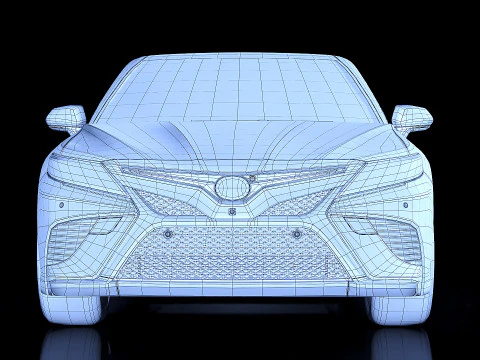 Toyota Camry 2018 3D Model