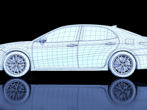 Toyota Camry 2018 Modello 3D