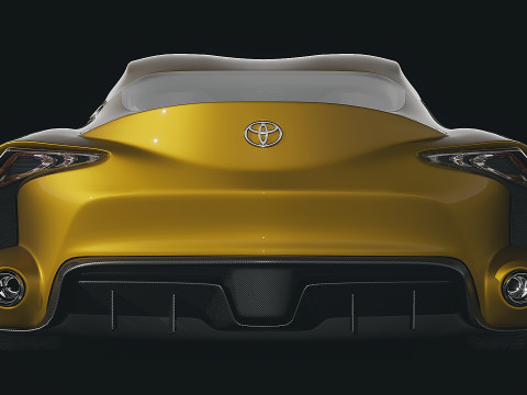Toyota FT-1 2014 Modello 3D