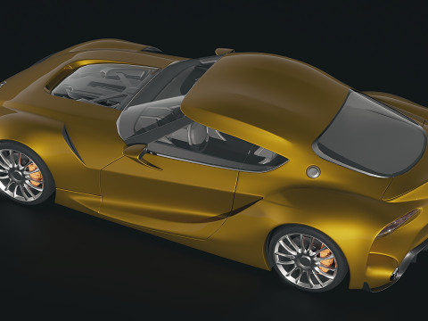 Toyota FT-1 2014 Modello 3D