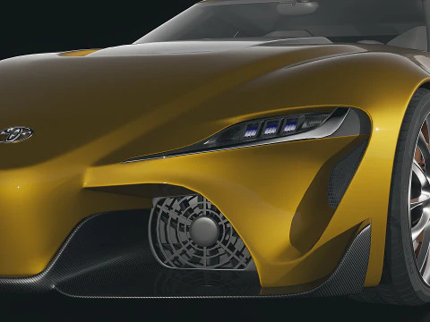 Toyota FT-1 2014 3D Model