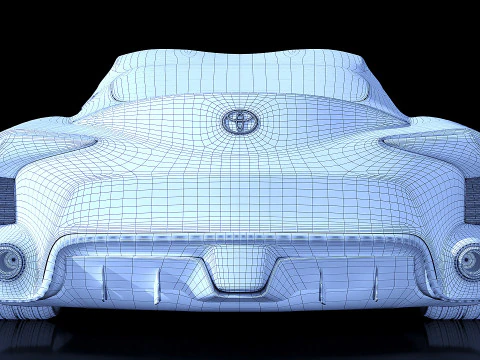 Toyota FT-1 2014 3D Model