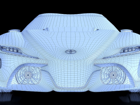Toyota FT-1 2014 Modello 3D