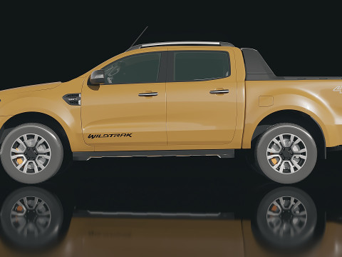 Muscle car Ranger Mk3f 2020 3D-Modell