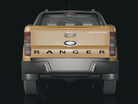 Muscle car Ranger Mk3f 2020 3D 모델