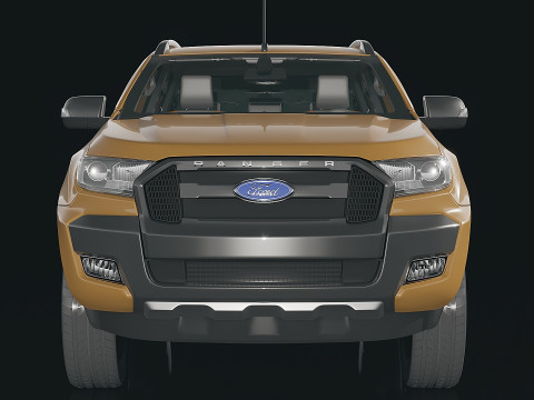 Muscle car Ranger Mk3f 2020 3D 모델