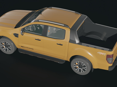 Muscle car Ranger Mk3f 2020 3D 모델