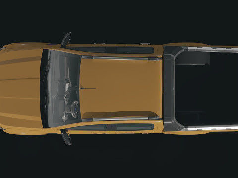Muscle car Ranger Mk3f 2020 3D 모델
