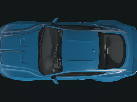 Mk6f Shelby Super Snake concept 2018 3D Model