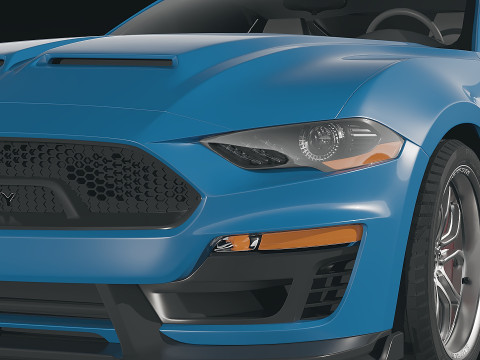 Mk6f Shelby Super Snake concept 2018 3D Model