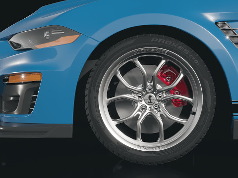 Mk6f Shelby Super Snake concept 2018 3D Model