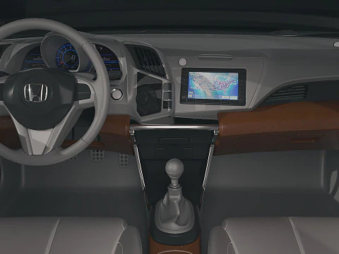 Honda CR-Z 2017 3D Model