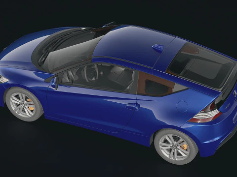 Honda CR-Z 2017 3D Model