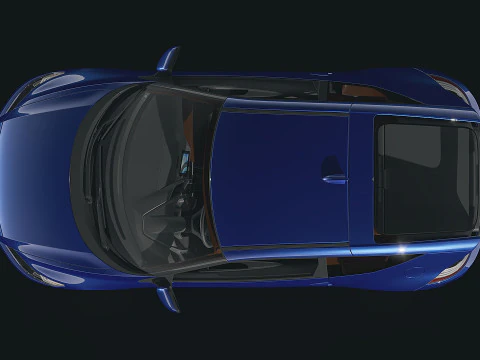 Honda CR-Z 2017 3D Model