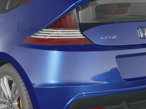 Honda CR-Z 2017 3D Model