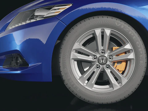 Honda CR-Z 2017 3D Model