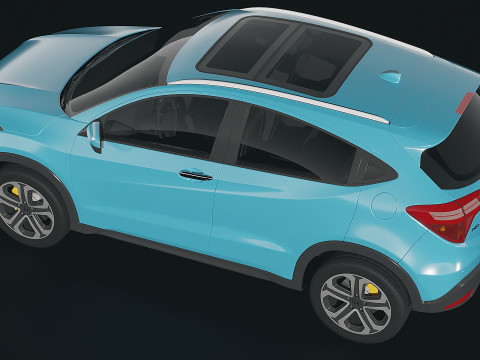 Honda HR-V EU 2016 3D 模型