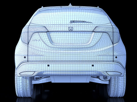 Honda HR-V EU 2016 3D 模型