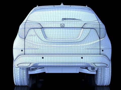 Honda HR-V EU 2016 3D Model