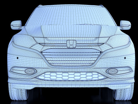 Honda HR-V EU 2016 3D 模型