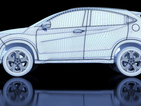 Honda HR-V EU 2016 3D Model