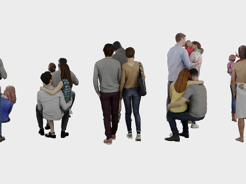 A collection of pairs 10 3D Model