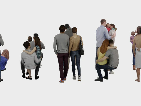 A collection of pairs 10 3D Model