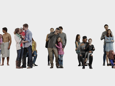 A collection of pairs 10 3D Model