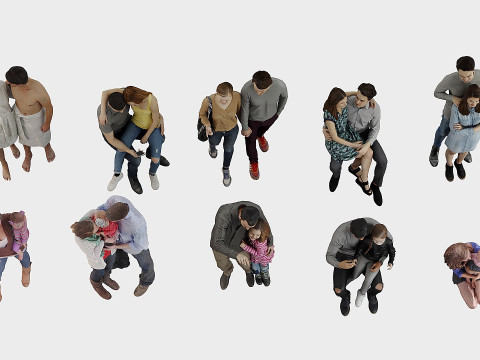 A collection of pairs 10 3Dモデル