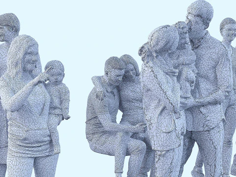 A collection of pairs 10 3D Model