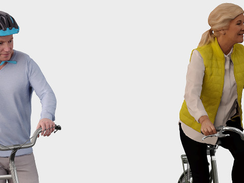 Bicyclists 8 3D 모델